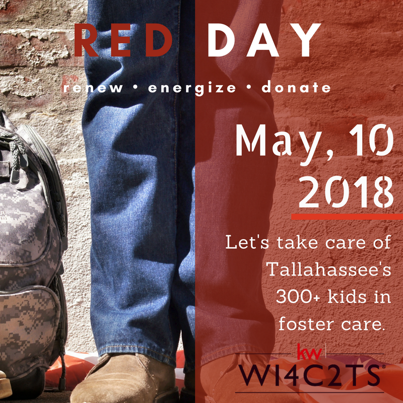 RED DAY – Renew, Energize, Donate this May 10th